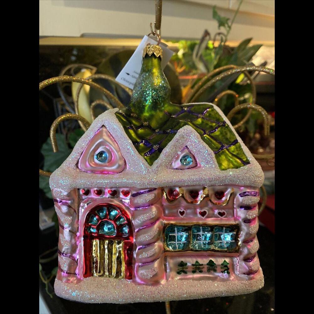 🍭Christopher Radko NIBBLE NIBBLE Blown Glass Ornament Ltd Ed Hansel Gretel